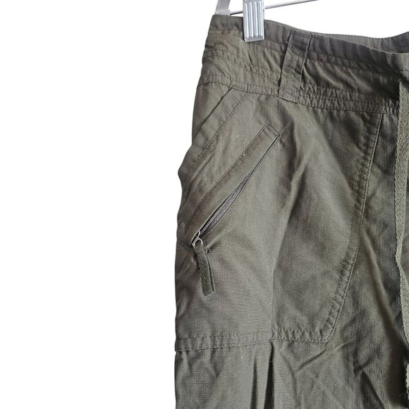 The North Face Womens Convertible Hiking Pants, Olive - Picture 5 of 10